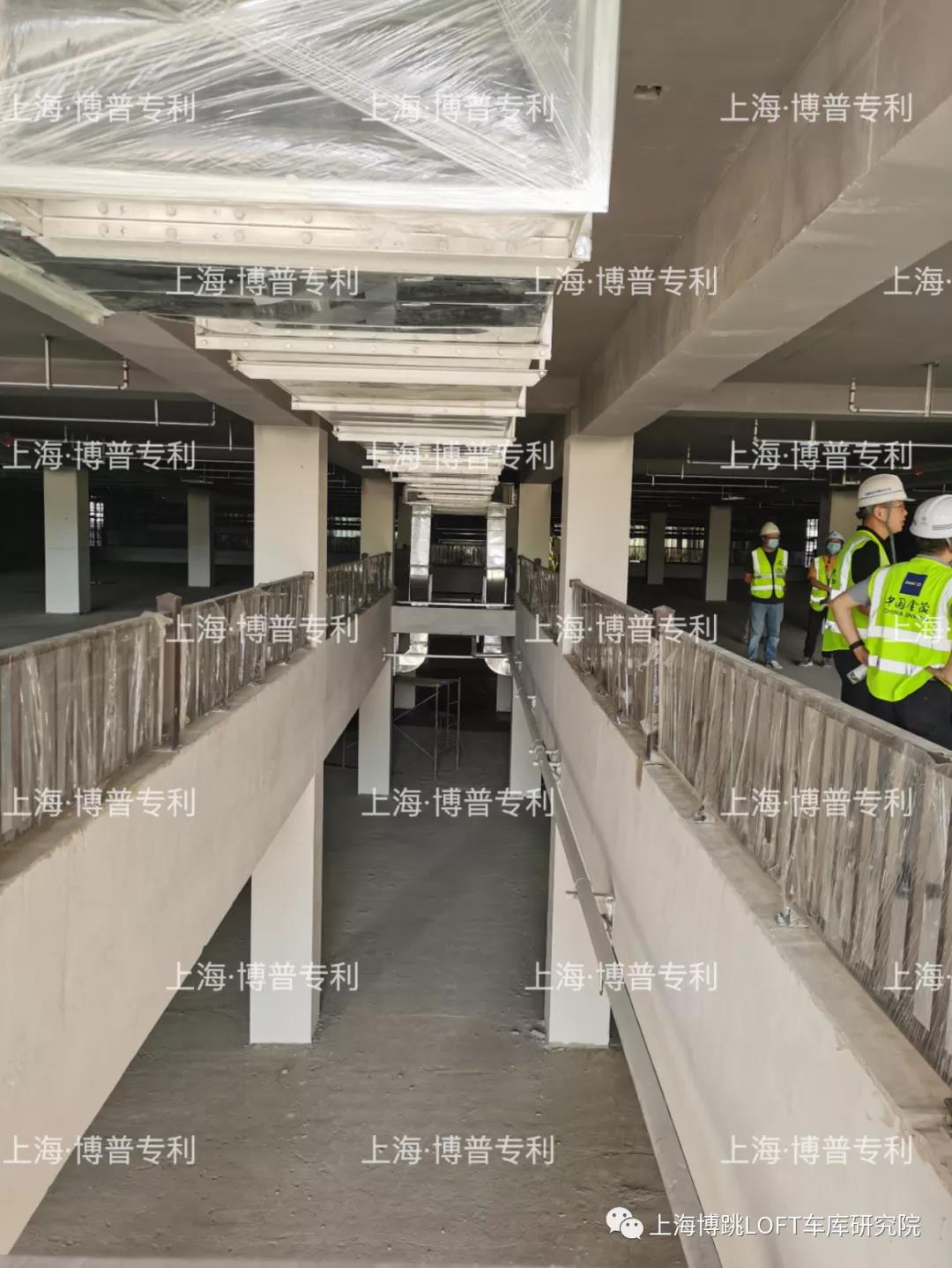 顺义恭喜金茂集团第一个LOFT专利车库项目封顶！（限内部参观）